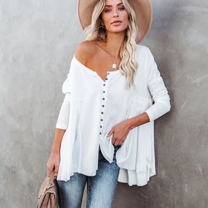 Vici Rufus Contrast Knit Top